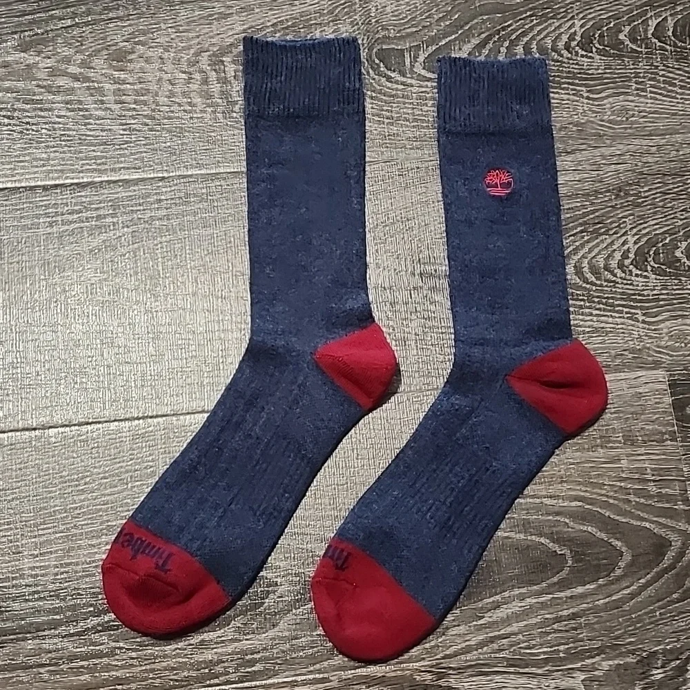 Timberland Colorblock Crew Socks